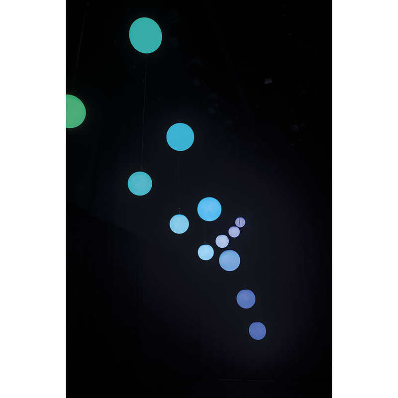 Illumilift RGBW bewegende LEDbol 25cm