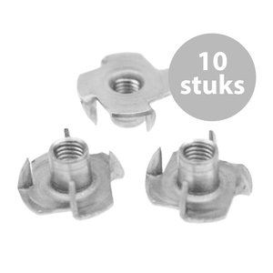 Adam Hall M5 Inslagmoer (10 stuks) Adam Hall M5 Inslagmoer (10 stuks)