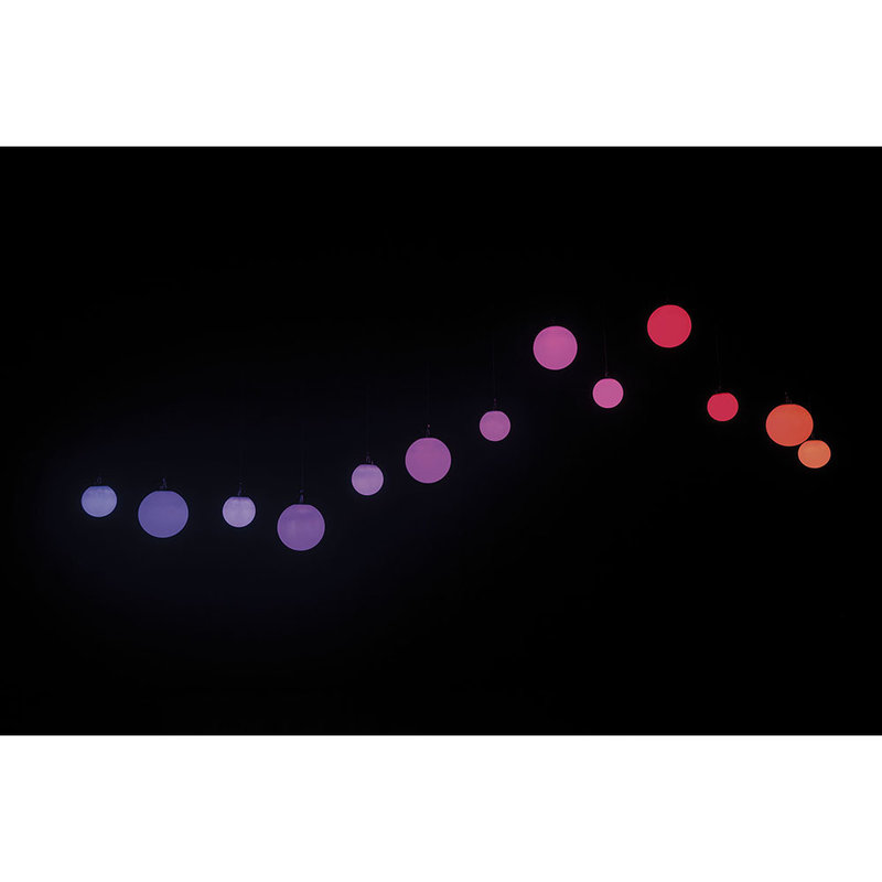 Illumilift RGBW Turbo bewegende LEDbol 35cm