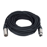 FL74 XLR M/F microfoonkabel 10m met Neutrik pluggen