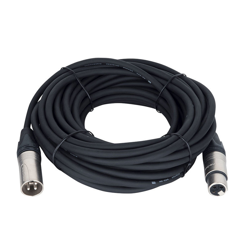 FL74 XLR M/F microfoonkabel 10m met Neutrik pluggen
