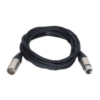 FL74 XLR M/F Mic/linekabel 3m met Neutrik pluggen