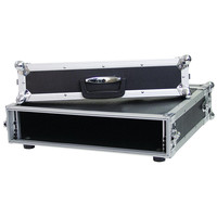 Effect Rack CO DD 19 inch flightcase 2HE 400mm diep