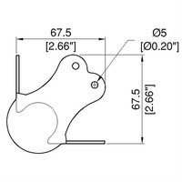 Penn Elcom C1377/30z bolhoek groot R5 met verzet 30mm C1377/30z bolhoek groot R5 met verzet 30mm
