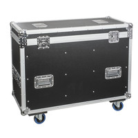 Flightcase voor 2x Showtec Phantom 280 Hybrid
