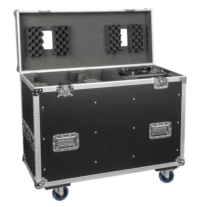 Flightcase voor 2x Showtec Phantom 280 Hybrid