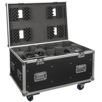 Case for 4x Showtec Phantom 100 Spot / 180 Wash