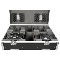 Case for 4x Showtec Phantom 100 Spot / 180 Wash