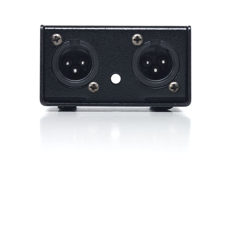 DJDI passieve tweekanaals DI box