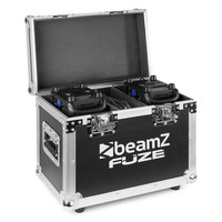 FCFZ2 flightcase voor 2 Fuze moving heads