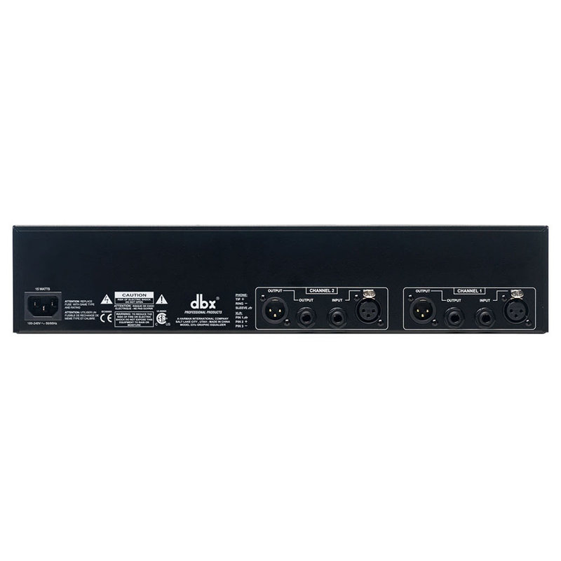 dbx 231S dubbele 31-bands equalizer 231S dubbele 31-bands equalizer