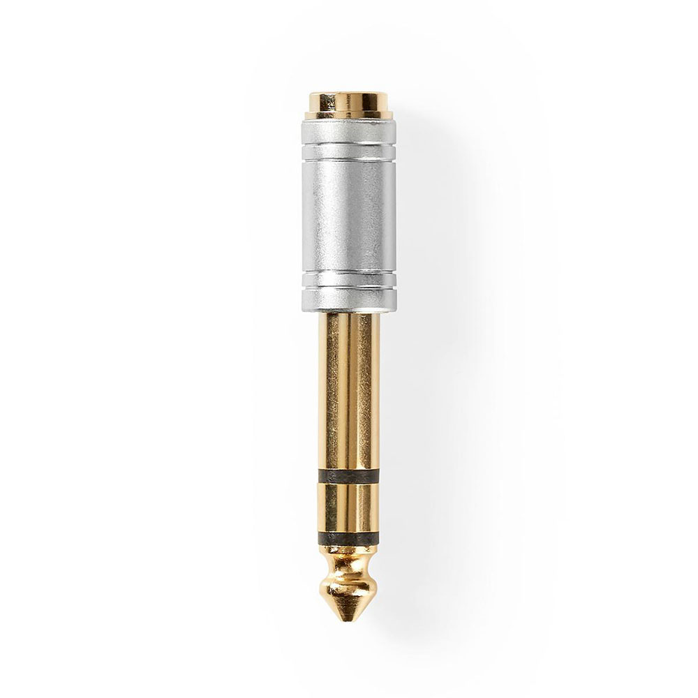 Nedis Verloopplug 6,35 mm jack naar 3,5 mm minijack afbeelding