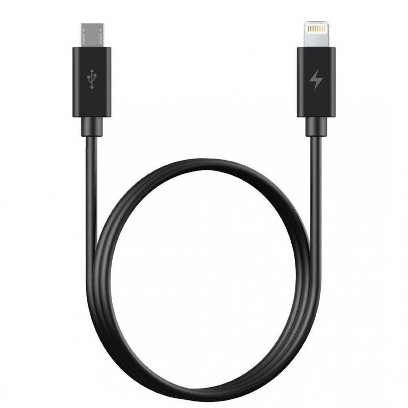 AMV-LTG15 Micro USB naar Lightning kabel 38cm