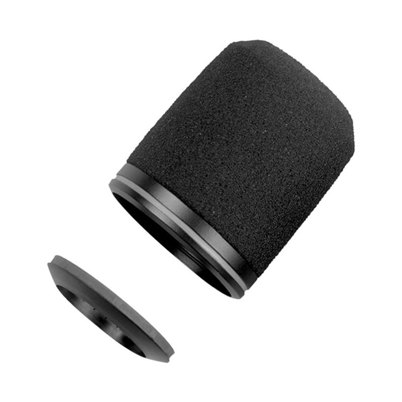 Plopkap met bevestigingssysteem PG57/Beta57A zwart