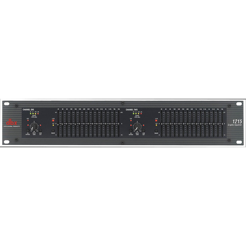 dbx 1215 dubbele 15-bands equalizer 1215 dubbele 15-bands equalizer