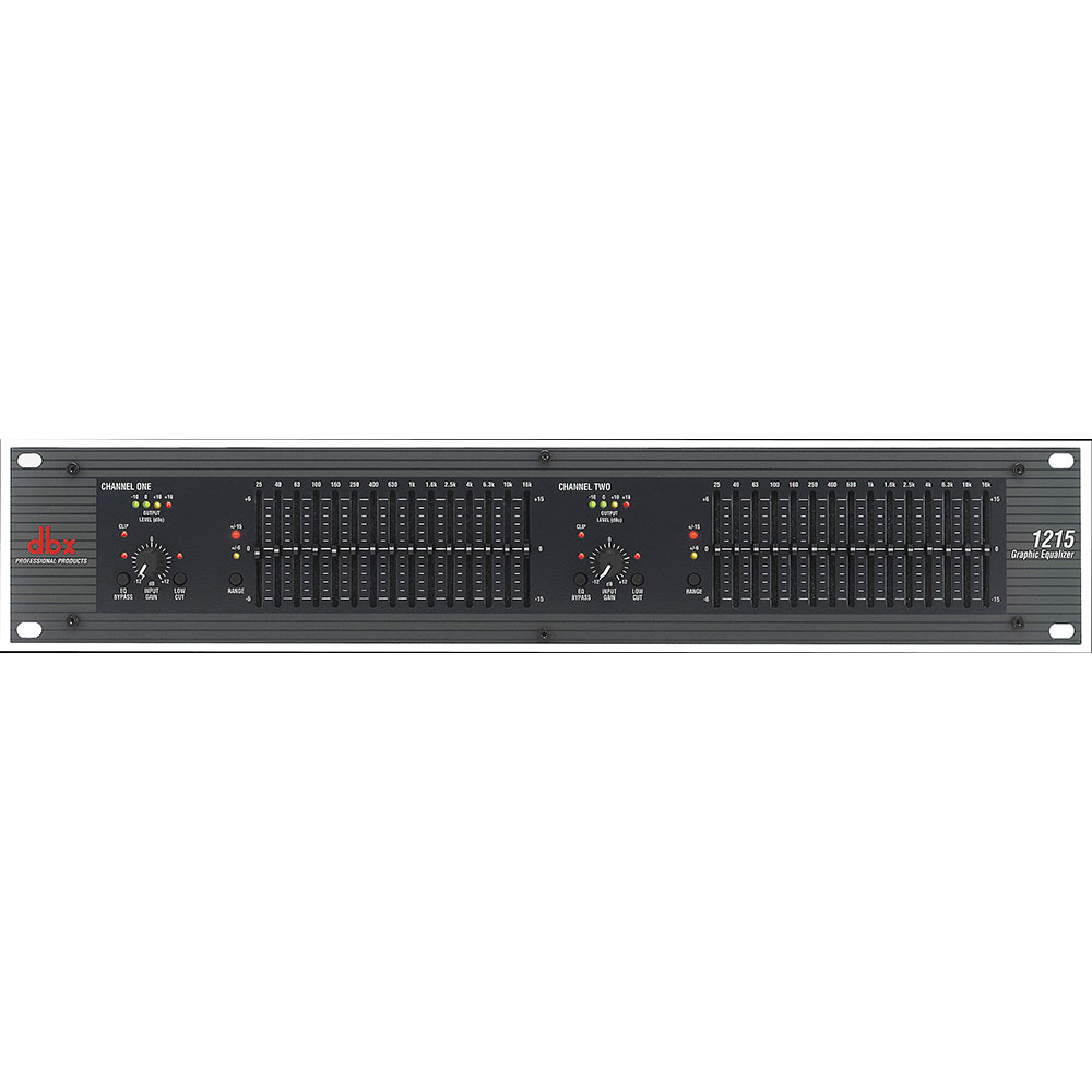 dbx 1215 dubbele 15-bands equalizer afbeelding