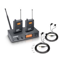 LD Systems MEI1000 G2 B6 dubbel in-ear monitorsysteem MEI1000 G2 B6 dubbel in-ear monitorsysteem