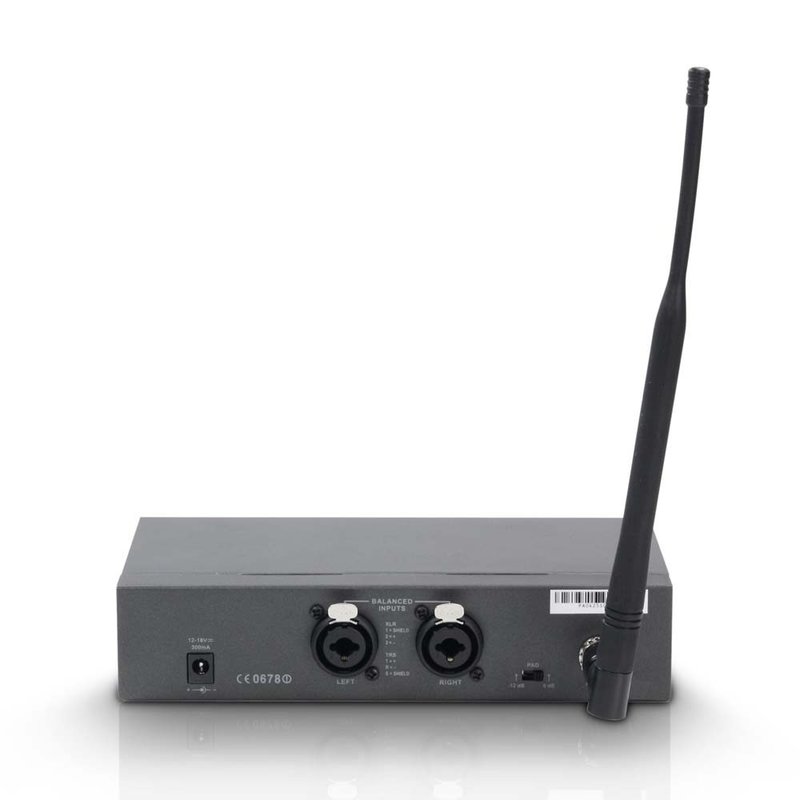 LD Systems MEI1000 G2 B6 dubbel in-ear monitorsysteem MEI1000 G2 B6 dubbel in-ear monitorsysteem