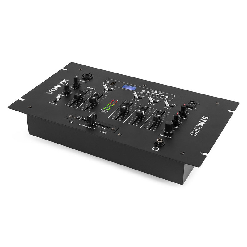 STM2500 5-kanaals mixer met USB-speler