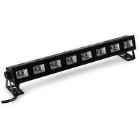 BUVW83 LED-bar 8x 3W UV/Wit