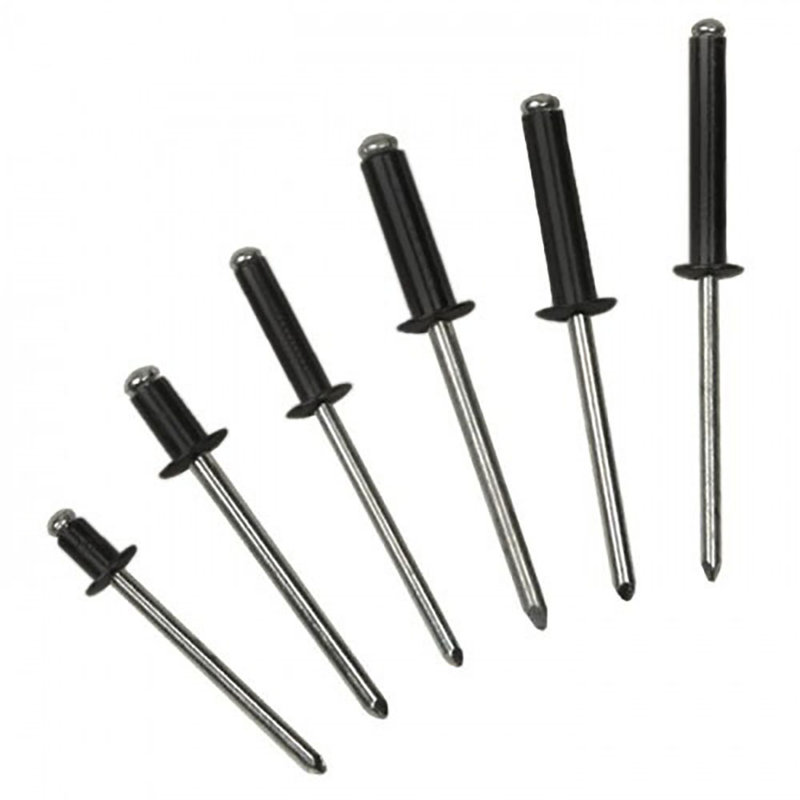 Popnagel 4,8 x 18 mm zwart (250 stuks)