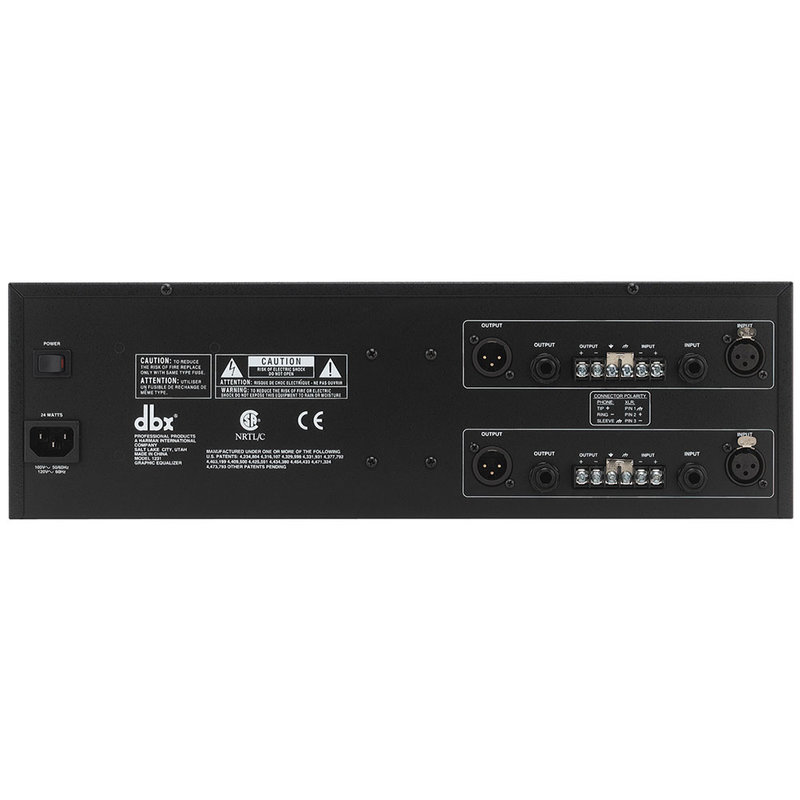 dbx 1231 dubbele 31-bands equalizer 1231 dubbele 31-bands equalizer