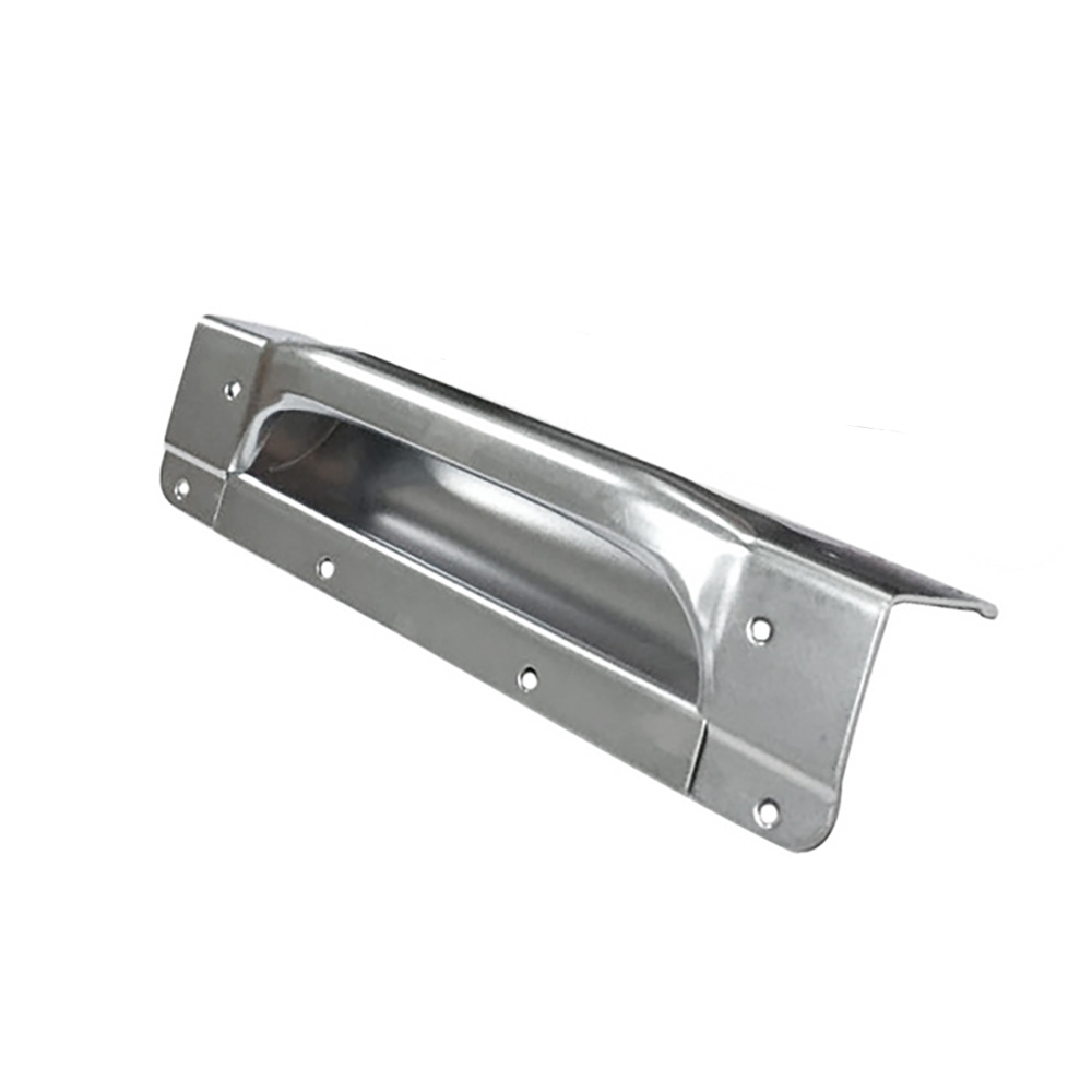 Penn Elcom H2026z inbouw hoek handvat 233x55x55mm met verzet afbeelding