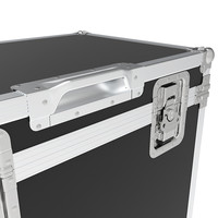 H2026z inbouw hoek handvat 233x55x55mm met verzet