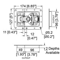 L944/537MOL3z vlinderslot groot met verzet