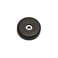 F1687 rubber voet 38x10mm met stalen ring