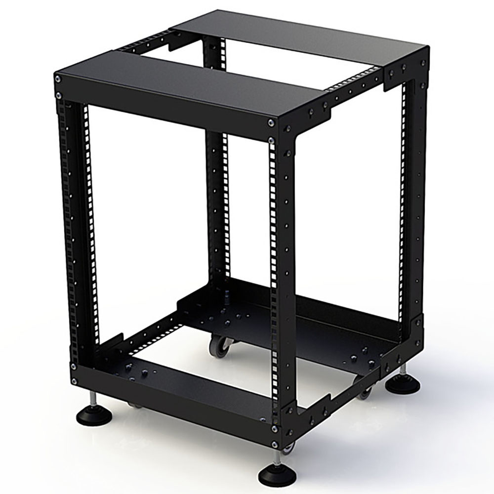 Penn Elcom R8230-TB bodem- en topunit voor open 19 inch rack afbeelding