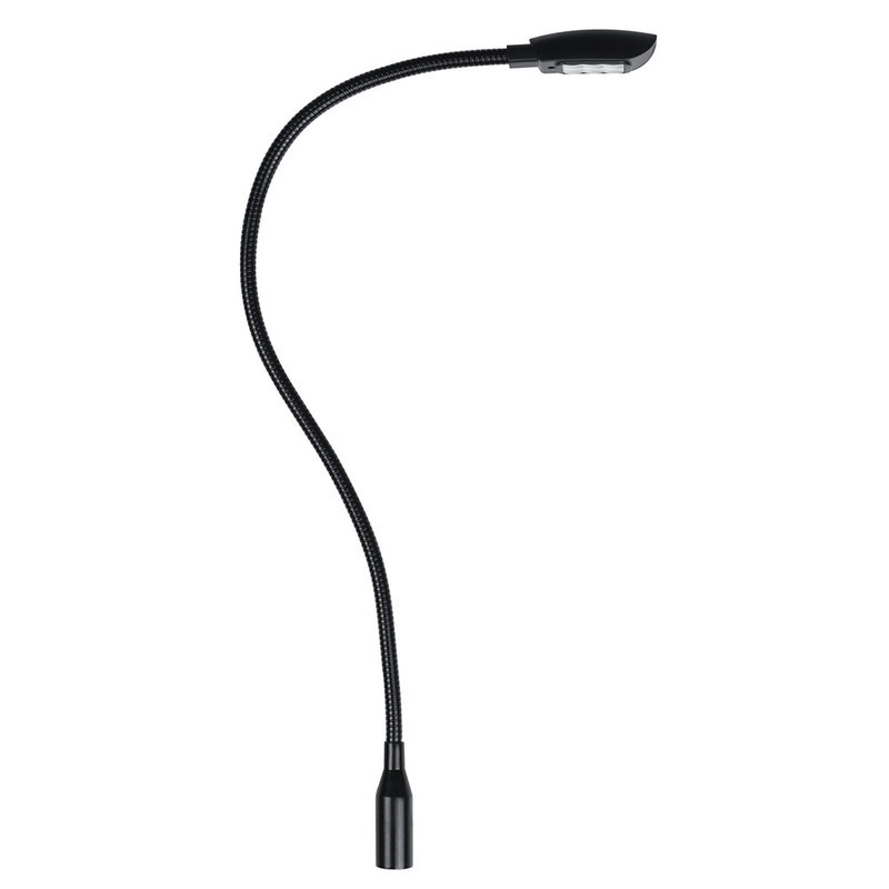 Gooselight XLR 3p RGBW LED zwanenhals lamp 45cm