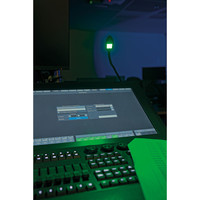 Gooselight XLR 4p RGBW LED zwanenhals lamp 45cm