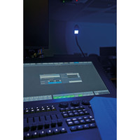 Gooselight XLR 4p RGBW LED zwanenhals lamp 45cm