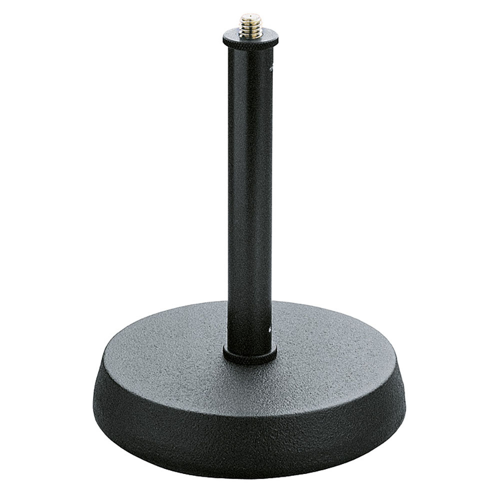 K&M 23200 tafel microfoon statief met ronde voet afbeelding