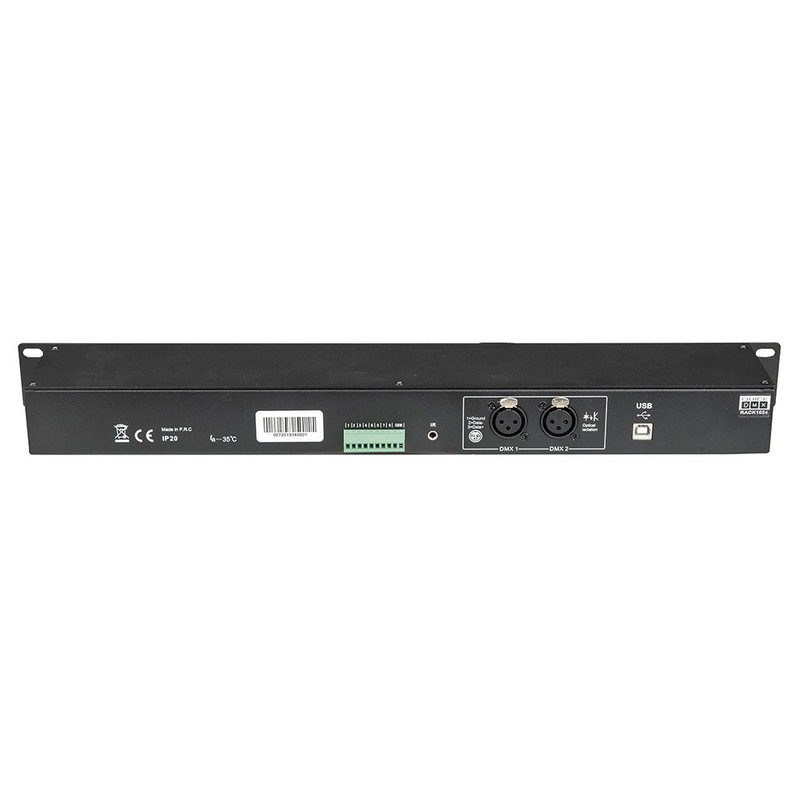 Quick DMX Rack 1024 19 inch interface