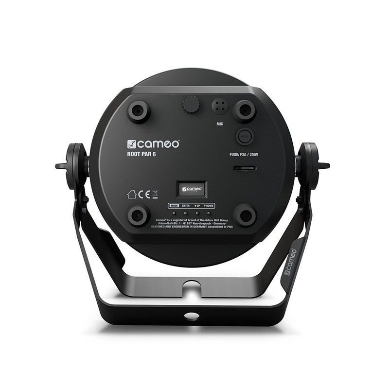 ROOT PAR 6 LED par 6 x 12W RGBAW + UV