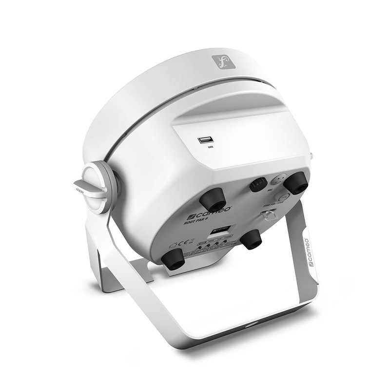 Cameo ROOT PAR 6 WH SET 1 met 4x ROOT PAR 6 wit RGBAW + UV ROOT PAR 6 WH SET 1 met 4x ROOT PAR 6 wit RGBAW + UV