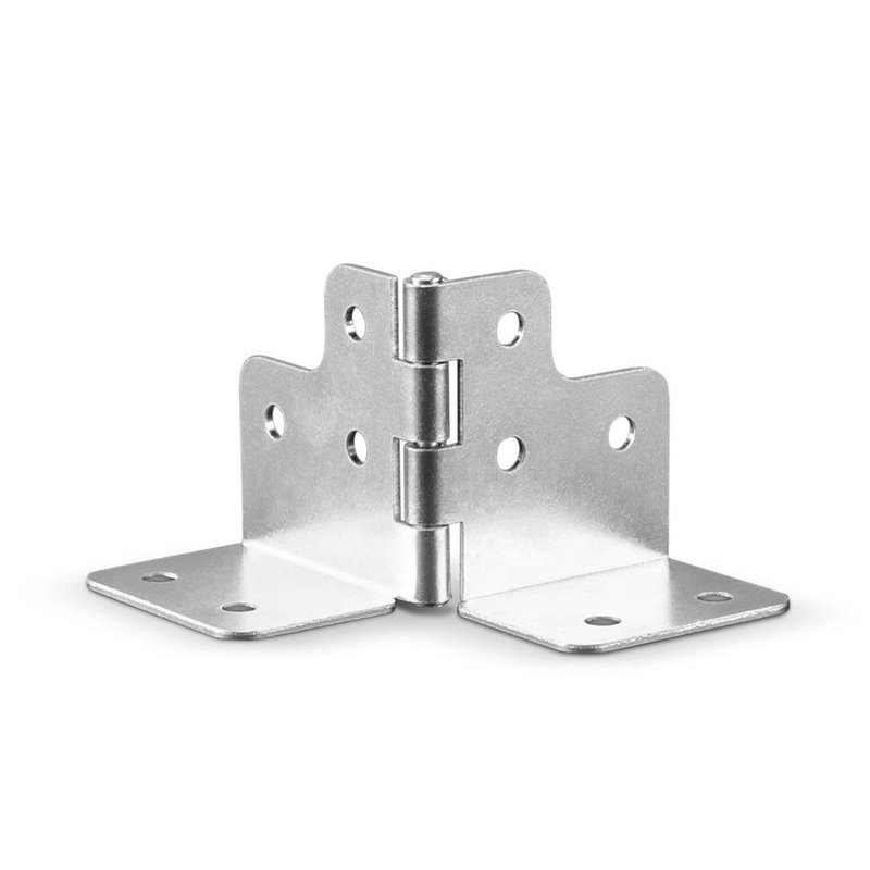 2643 L-scharnier klein 48mm breed