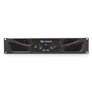 Crown XLi 1500 PA versterker 2x 450W 2-kanaals Crown XLi 1500 PA versterker 2x 450W 2-kanaals