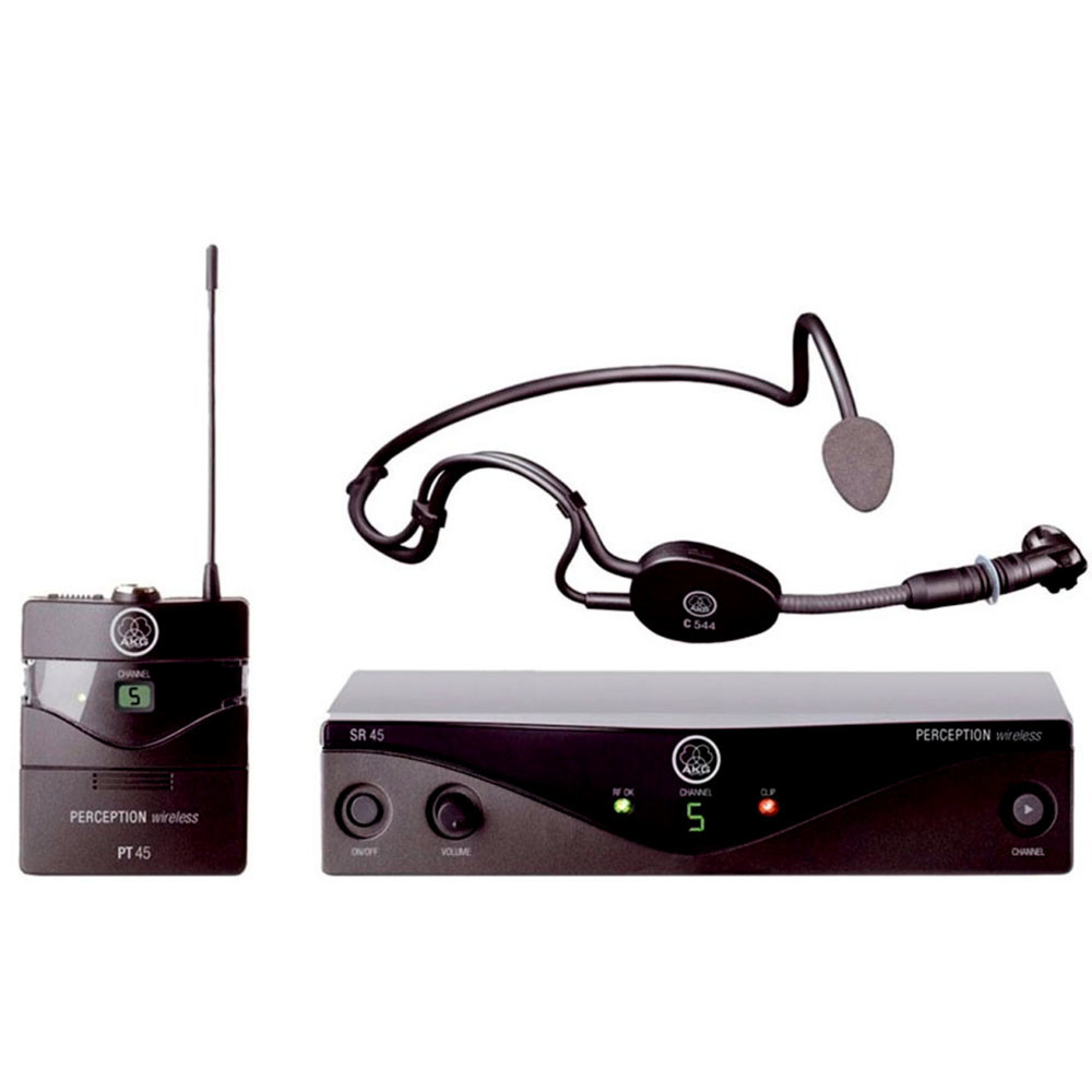 AKG Perception Wireless Sports set band D draadloos headset systeem afbeelding