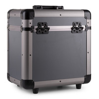 RC80 Vinyl Record case voor 12 inch platen titanium