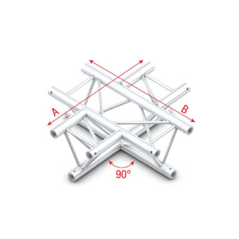 PT30 Driehoek truss 016 4-weg kruis 90g