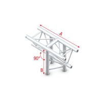 PT30 Driehoek truss 018 3-weg T-stuk 90g apex down