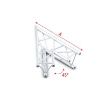 Showtec GT30 Driehoek truss 001 hoek 45g GT30 Driehoek truss 001 hoek 45g