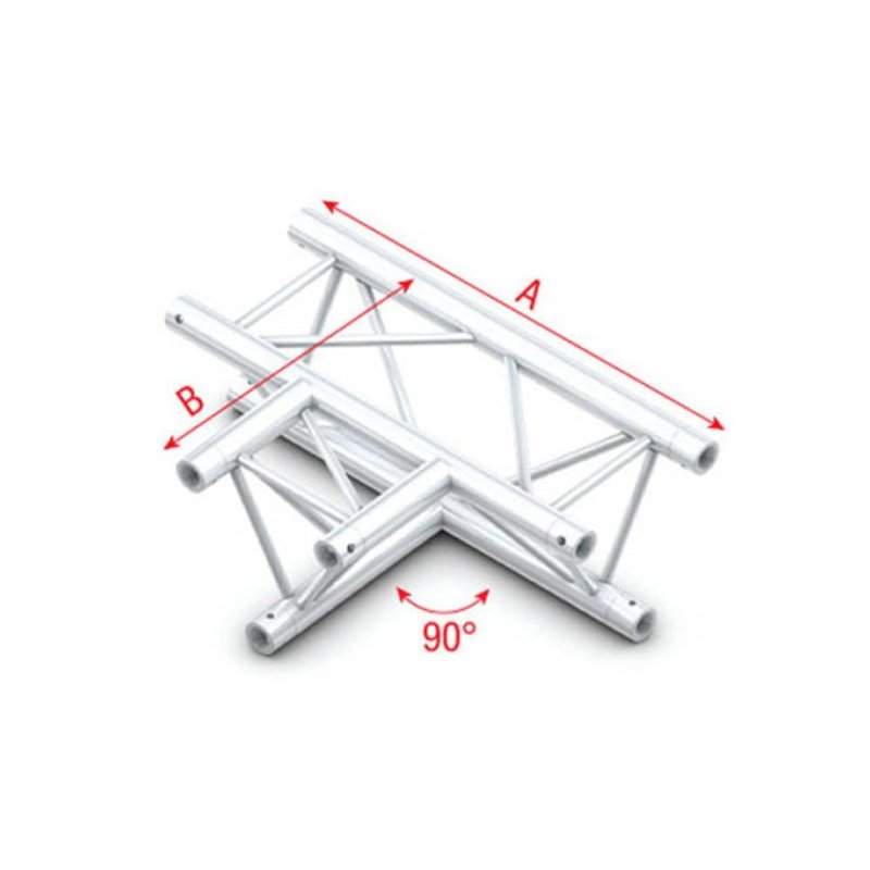 GT30 Driehoek truss 017 3-weg T-stuk 90g