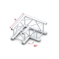 Showtec PQ30 Vierkant truss 003 hoek 90g PQ30 Vierkant truss 003 hoek 90g