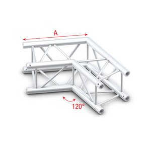 Showtec FQ30 Vierkant truss 004 hoek 120g