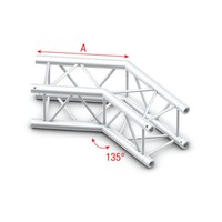 Showtec GQ30 Vierkant truss 005 hoek 135g GQ30 Vierkant truss 005 hoek 135g
