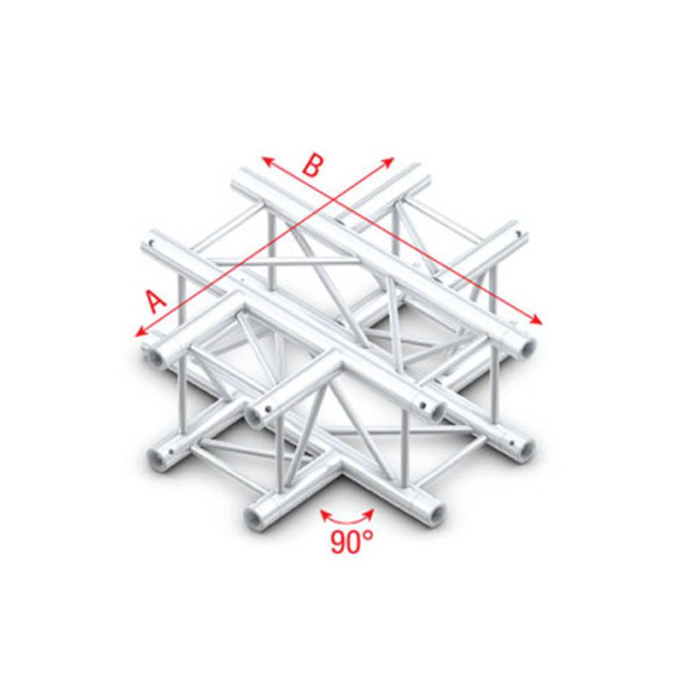 Showtec GQ30 Vierkant truss 016 kruis 90g